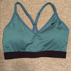 nike sports bra size medium!